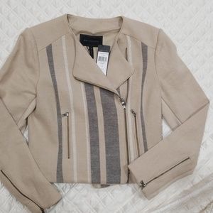 BCBG MAXAZRIA HOLDEN Striped Jacket